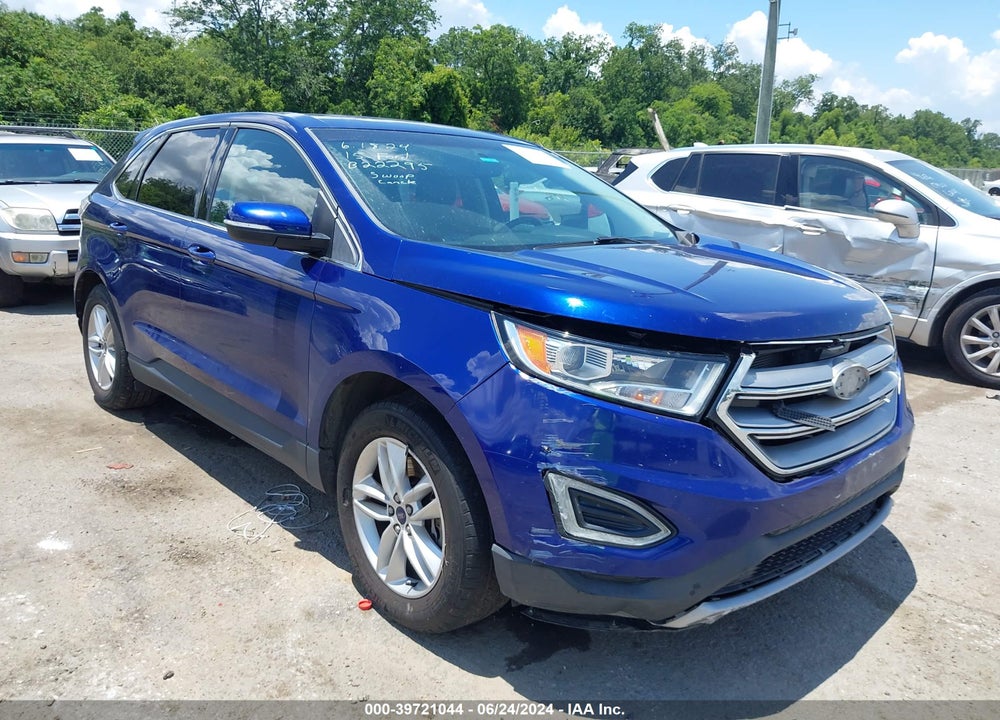 2015 FORD EDGE SEL VIN: 2FMTK4J98FBB22295