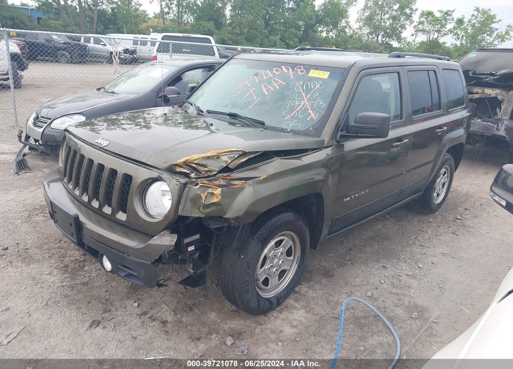 2015 JEEP PATRIOT SPORT VIN: 1C4NJPBB1FD199216