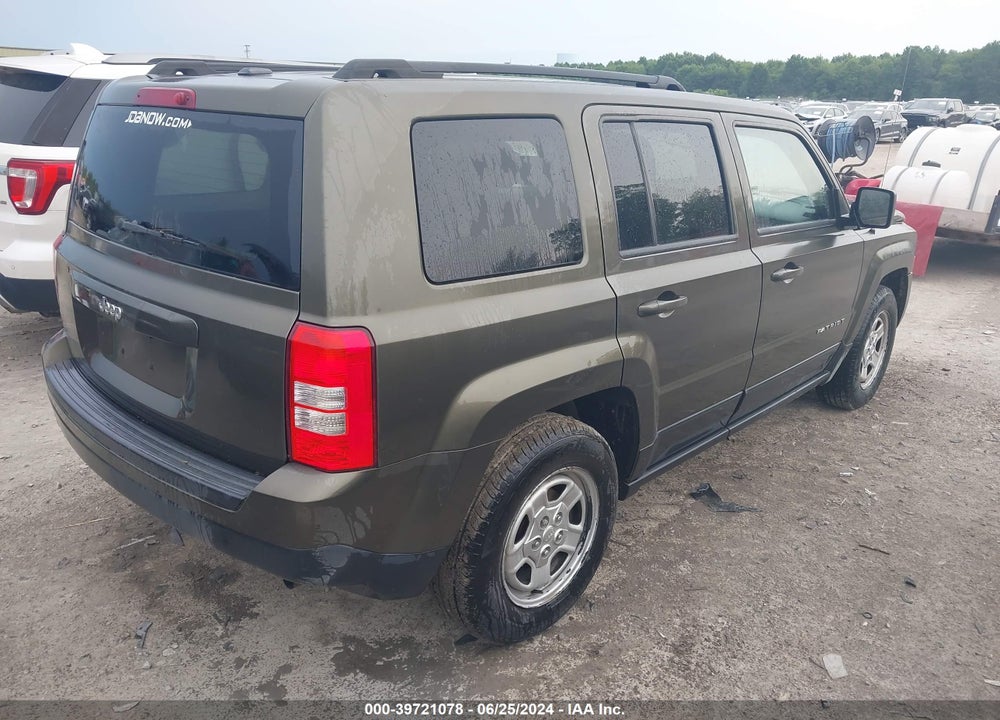 2015 JEEP PATRIOT SPORT VIN: 1C4NJPBB1FD199216
