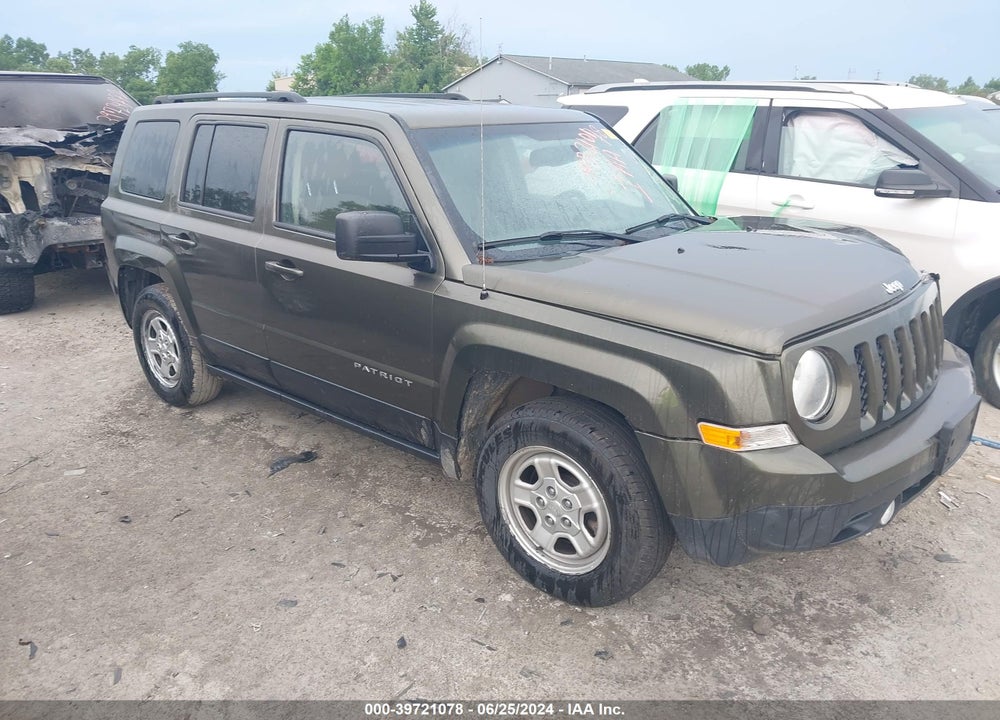 2015 JEEP PATRIOT SPORT VIN: 1C4NJPBB1FD199216