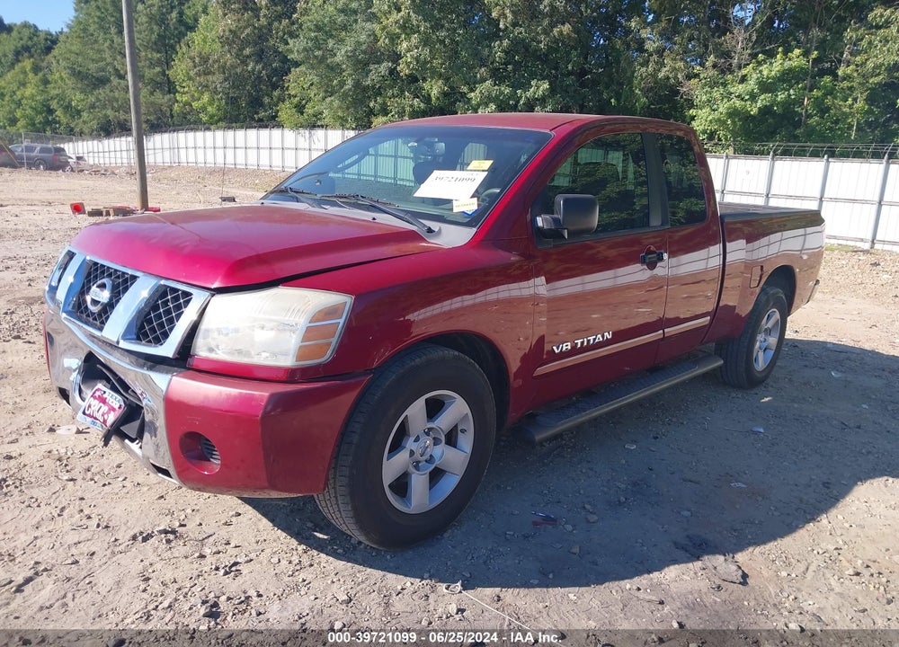 2007 NISSAN TITAN SE VIN: 1N6BA06A77N233454