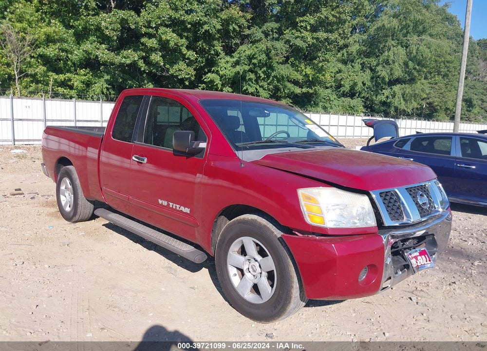 2007 NISSAN TITAN SE VIN: 1N6BA06A77N233454