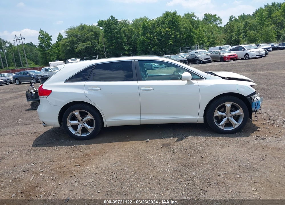 2011 TOYOTA VENZA BASE V6 VIN: 4T3BK3BB0BU046641