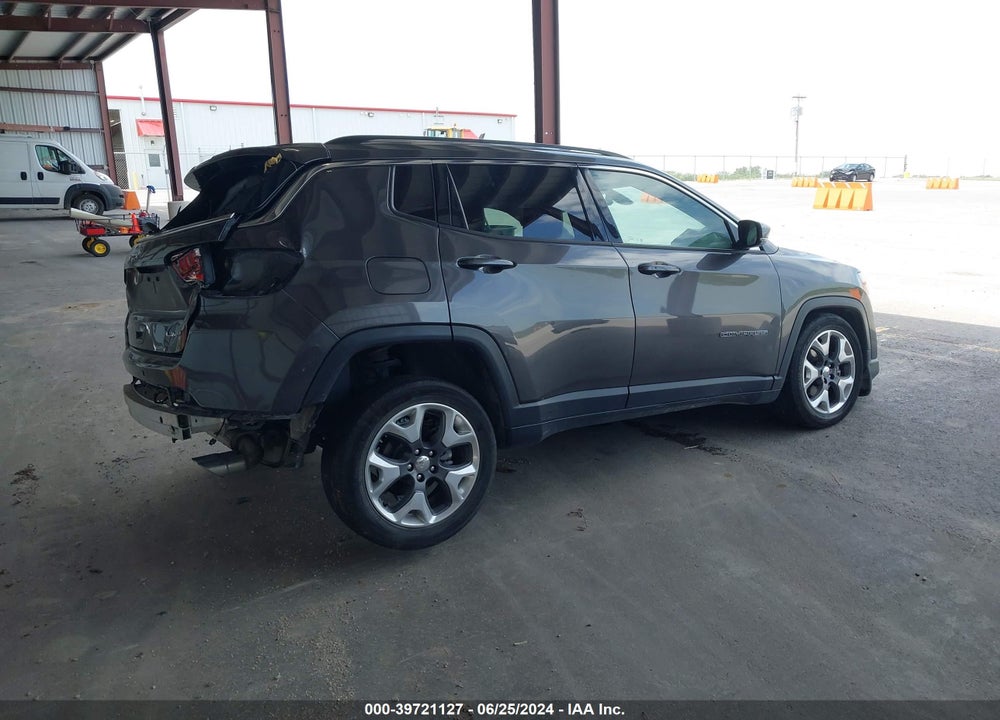 2019 JEEP COMPASS LIMITED 4X4 VIN: 3C4NJDCB8KT821778