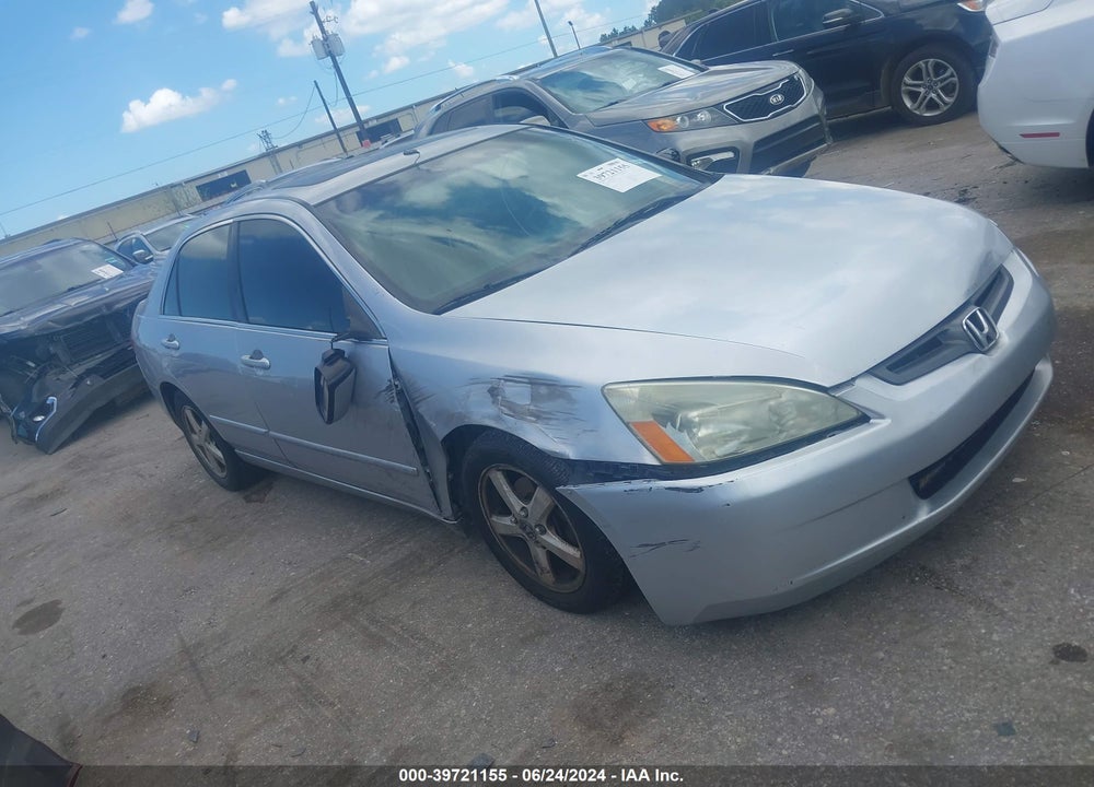 2003 HONDA ACCORD 2.4 EX VIN: JHMCM56703C036100