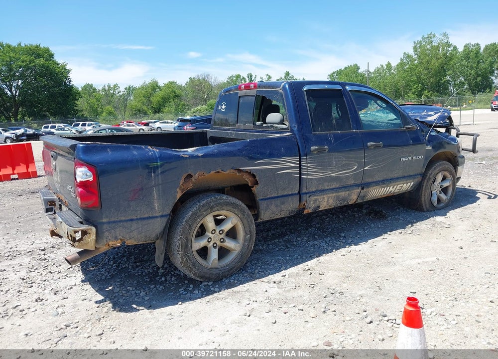 2007 DODGE RAM 1500 SLT/TRX4 OFF ROAD/SPORT VIN: 1D7HU18207S133820