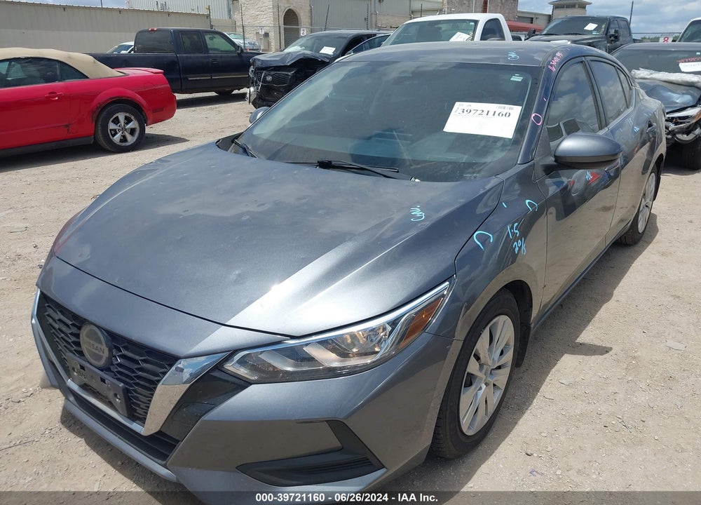 2020 NISSAN SENTRA S XTRONIC CVT VIN: 3N1AB8BV0LY295510