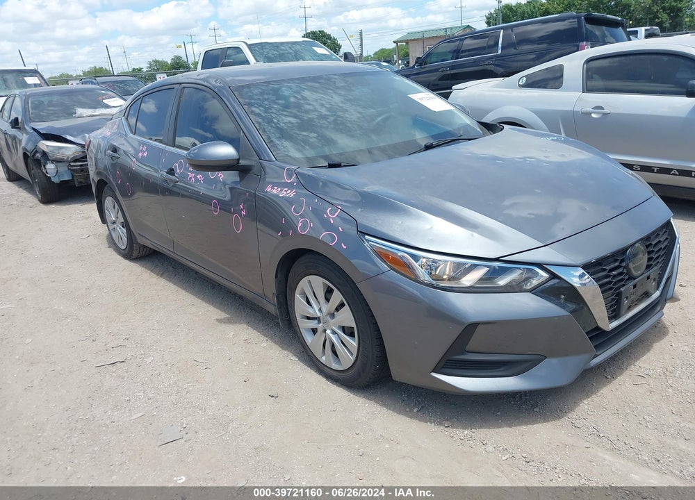2020 NISSAN SENTRA S XTRONIC CVT VIN: 3N1AB8BV0LY295510