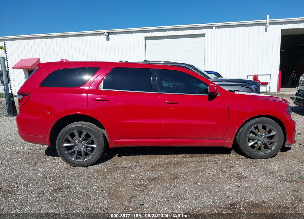 2016 DODGE DURANGO SXT VIN: 1C4RDJAG0GC354008