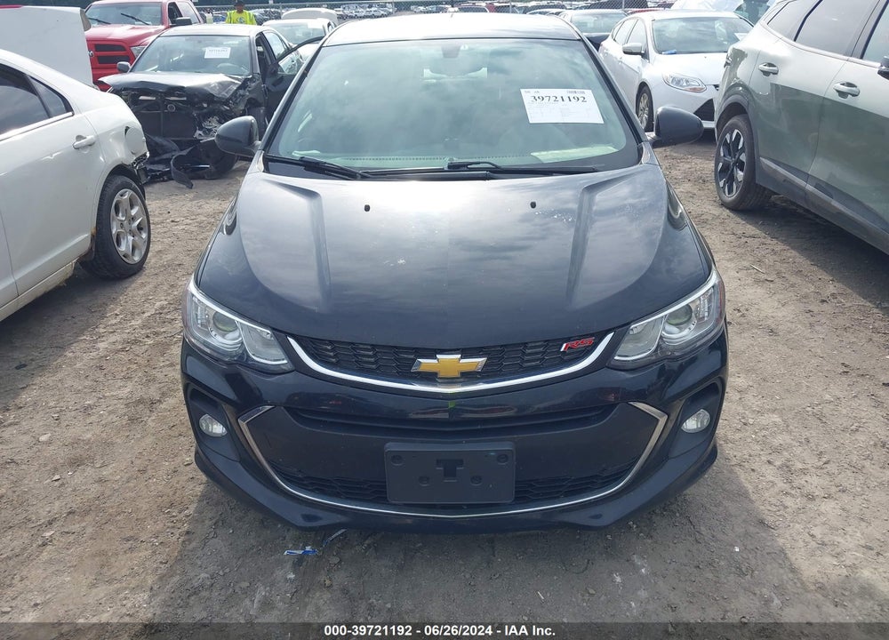 2017 CHEVROLET SONIC LT AUTO VIN: 1G1JD5SB8H4174979