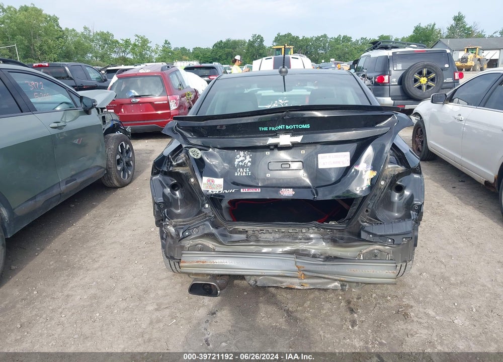 2017 CHEVROLET SONIC LT AUTO VIN: 1G1JD5SB8H4174979