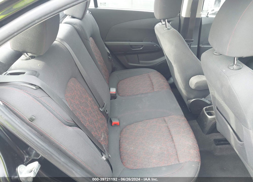 2017 CHEVROLET SONIC LT AUTO VIN: 1G1JD5SB8H4174979