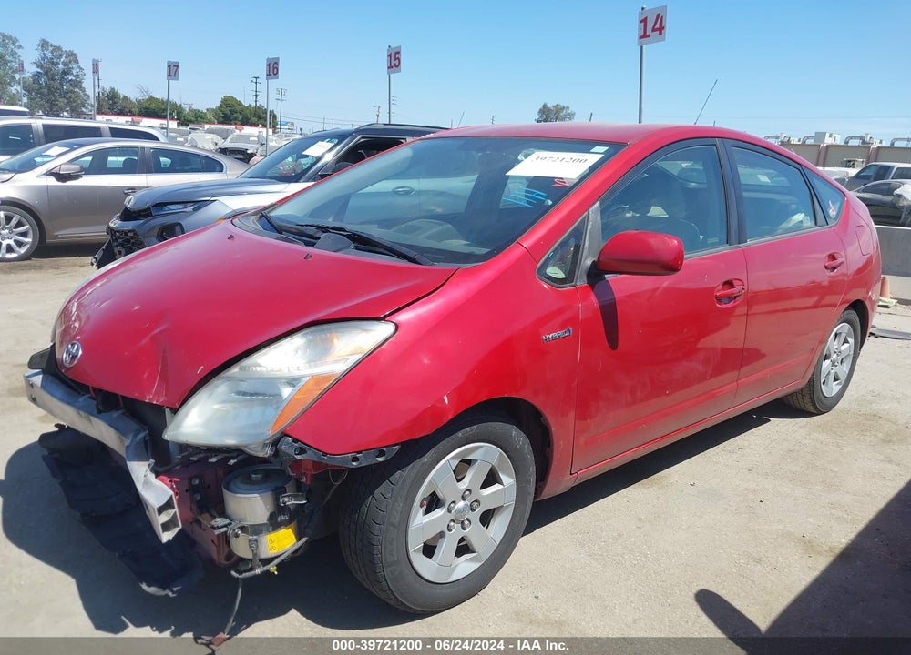 2008 TOYOTA PRIUS VIN: JTDKB20U483404589