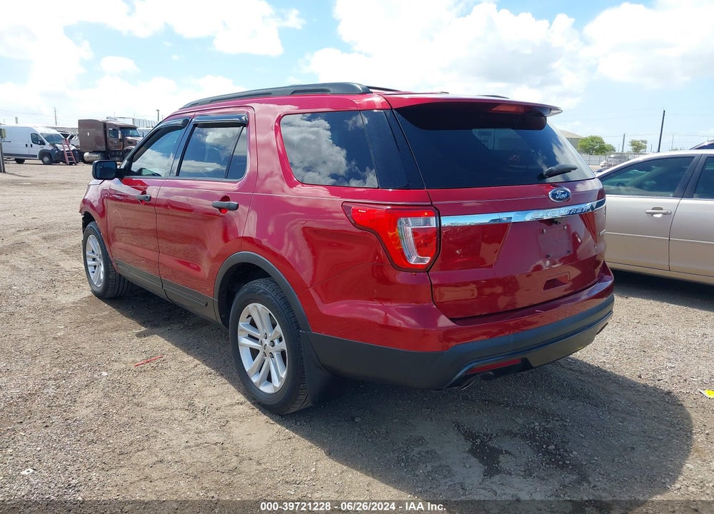 2016 FORD EXPLORER VIN: 1FM5K7B88GGA70127