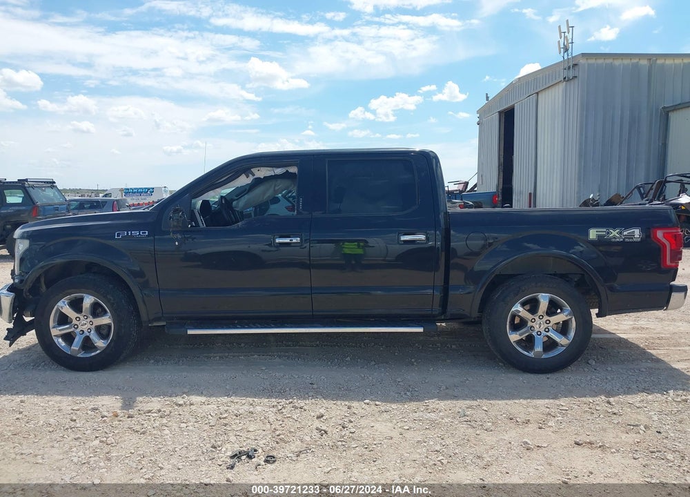 2015 FORD F-150 LARIAT VIN: 1FTEW1EG0FKD20819
