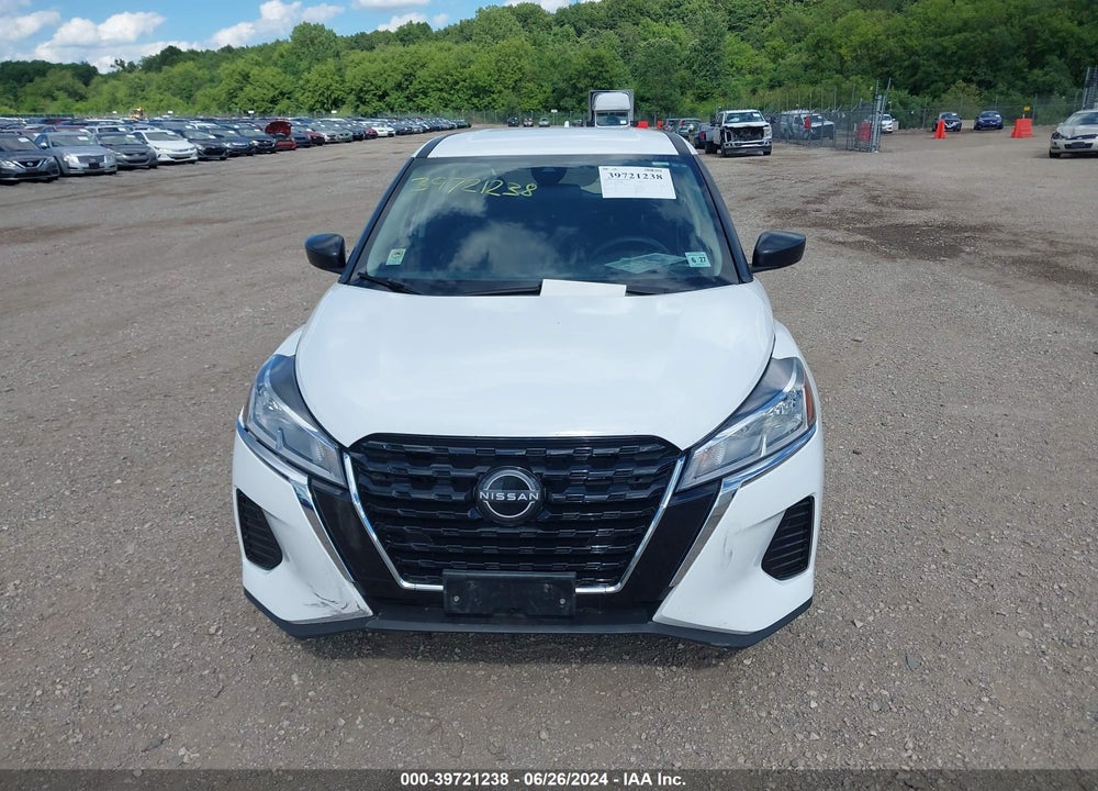 2022 NISSAN KICKS S XTRONIC CVT VIN: 3N1CP5BV7NL504198