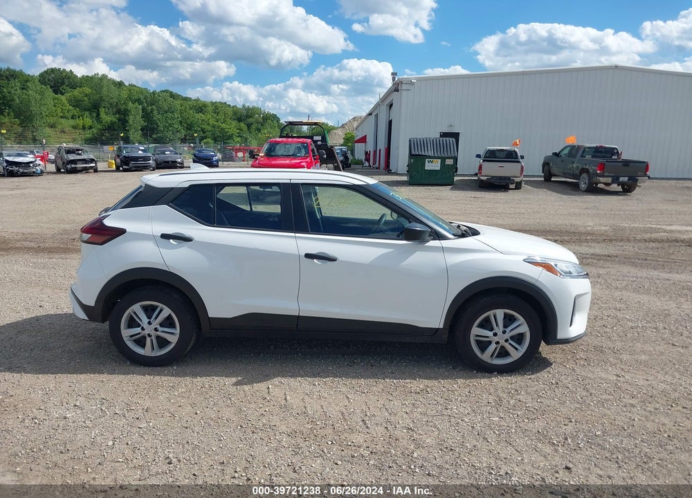 2022 NISSAN KICKS S XTRONIC CVT VIN: 3N1CP5BV7NL504198