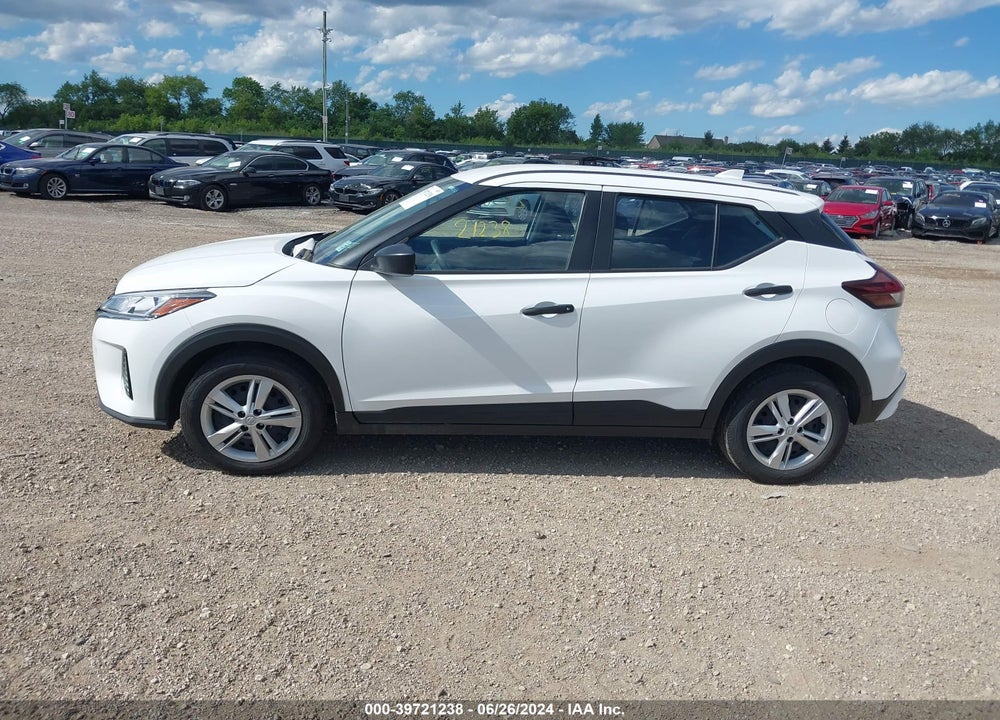 2022 NISSAN KICKS S XTRONIC CVT VIN: 3N1CP5BV7NL504198