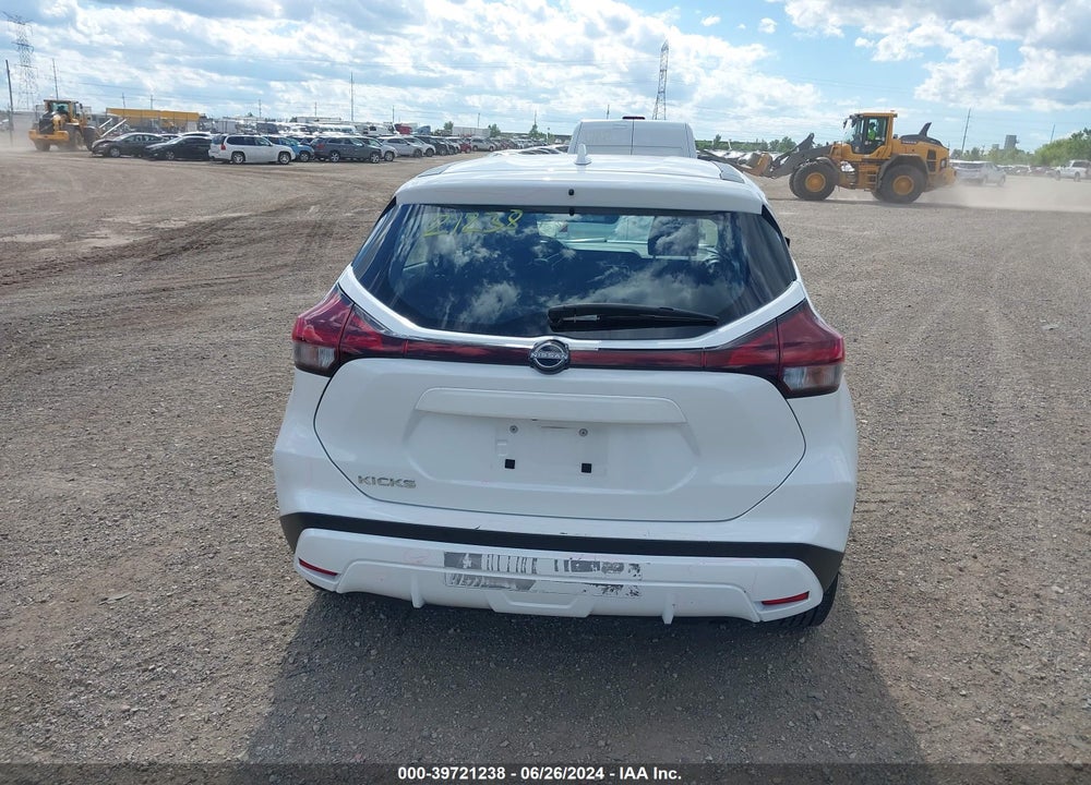 2022 NISSAN KICKS S XTRONIC CVT VIN: 3N1CP5BV7NL504198