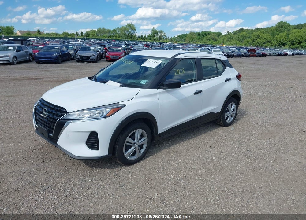 2022 NISSAN KICKS S XTRONIC CVT VIN: 3N1CP5BV7NL504198