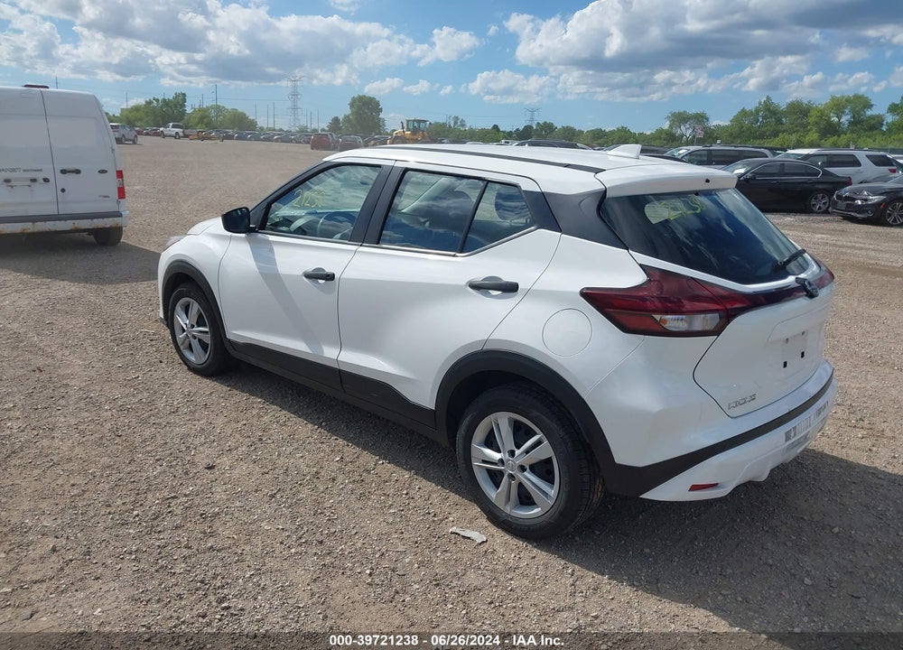 2022 NISSAN KICKS S XTRONIC CVT VIN: 3N1CP5BV7NL504198