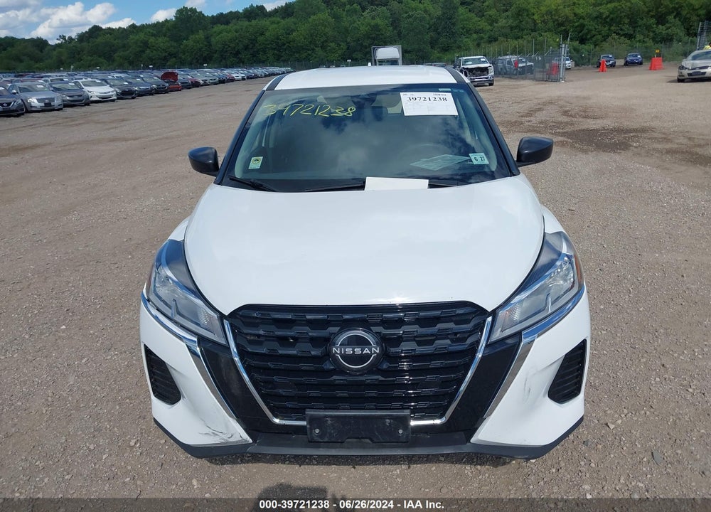 2022 NISSAN KICKS S XTRONIC CVT VIN: 3N1CP5BV7NL504198