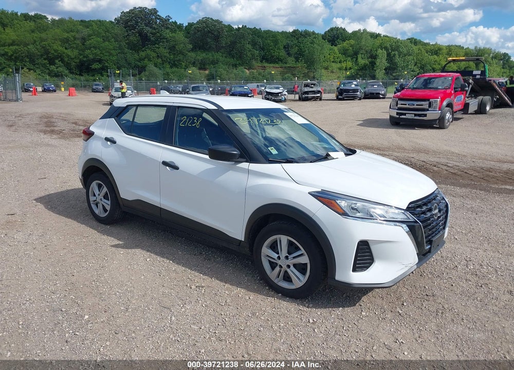 2022 NISSAN KICKS S XTRONIC CVT VIN: 3N1CP5BV7NL504198