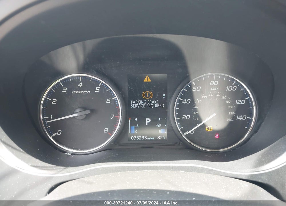2019 MITSUBISHI OUTLANDER SE VIN: JA4AD3A37KZ044900