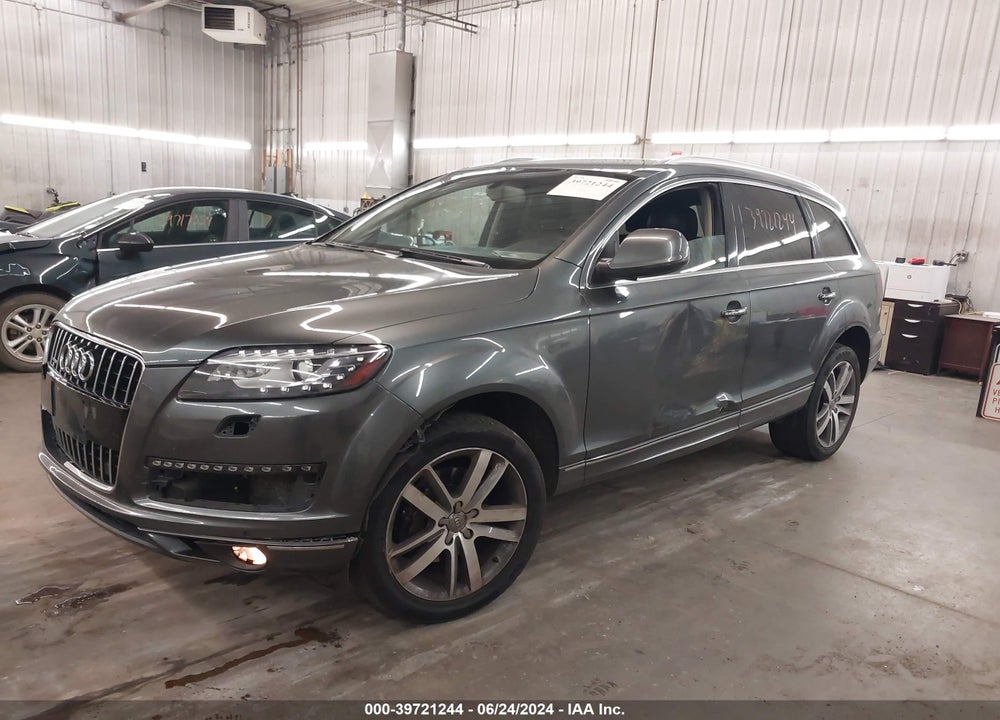 2014 AUDI Q7 3.0T PREMIUM VIN: WA1LGAFE3ED021033