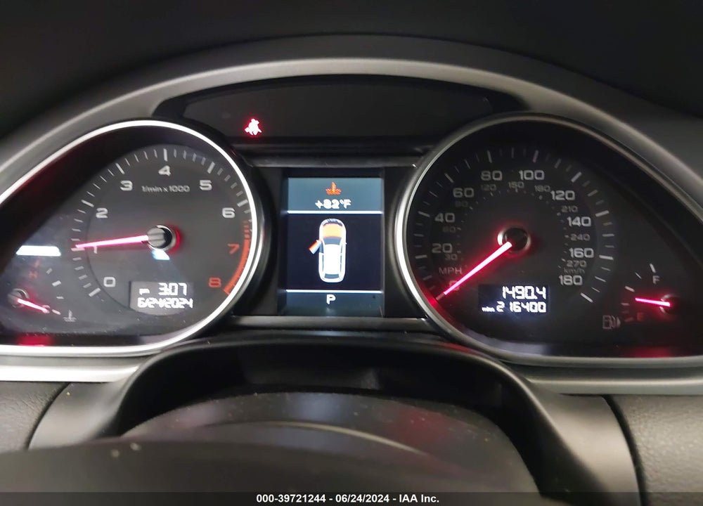 2014 AUDI Q7 3.0T PREMIUM VIN: WA1LGAFE3ED021033