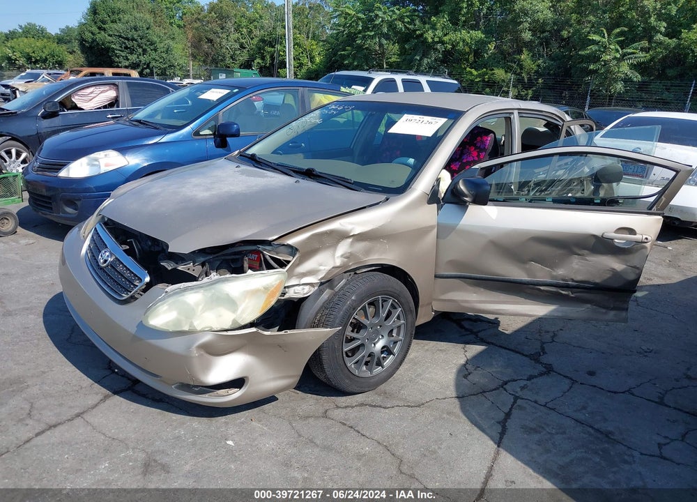 2005 TOYOTA COROLLA CE VIN: 1NXBR32E55Z552646