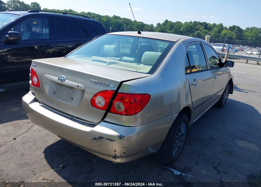 2005 TOYOTA COROLLA CE VIN: 1NXBR32E55Z552646