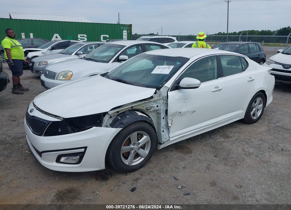 2015 KIA OPTIMA LX VIN: KNAGM4A73F5639150