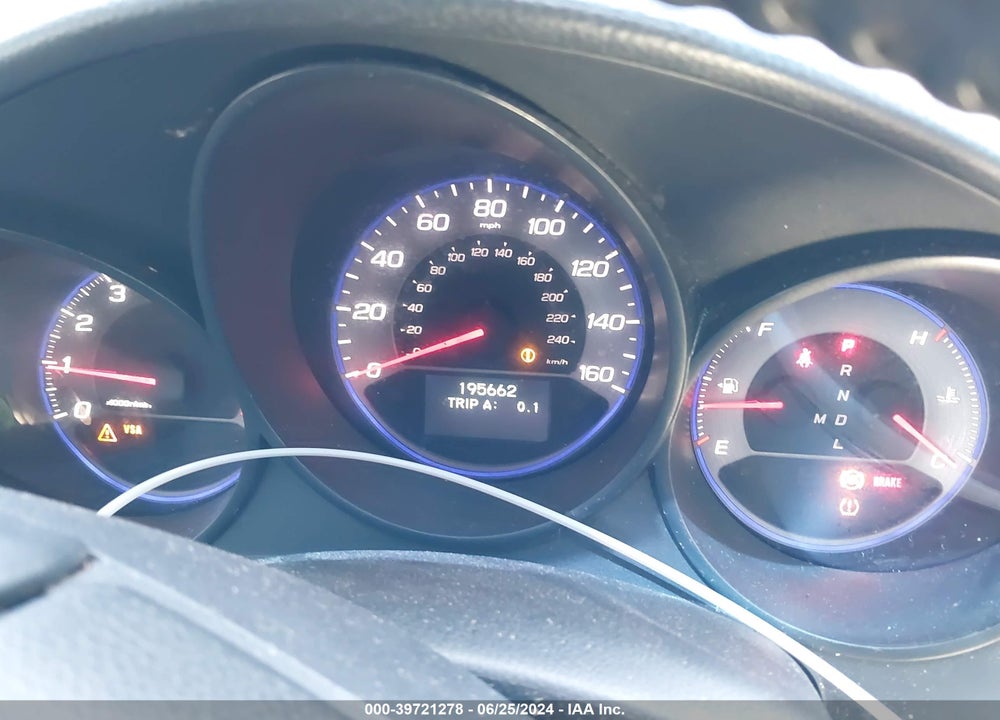 2008 ACURA TL 3.2 VIN: 19UUA66218A010893