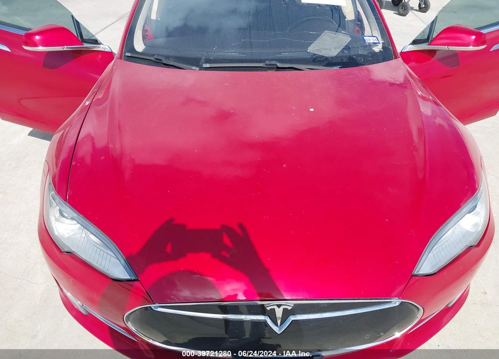 2014 TESLA MODEL S P85 VIN: 5YJSA1H16EFP39276