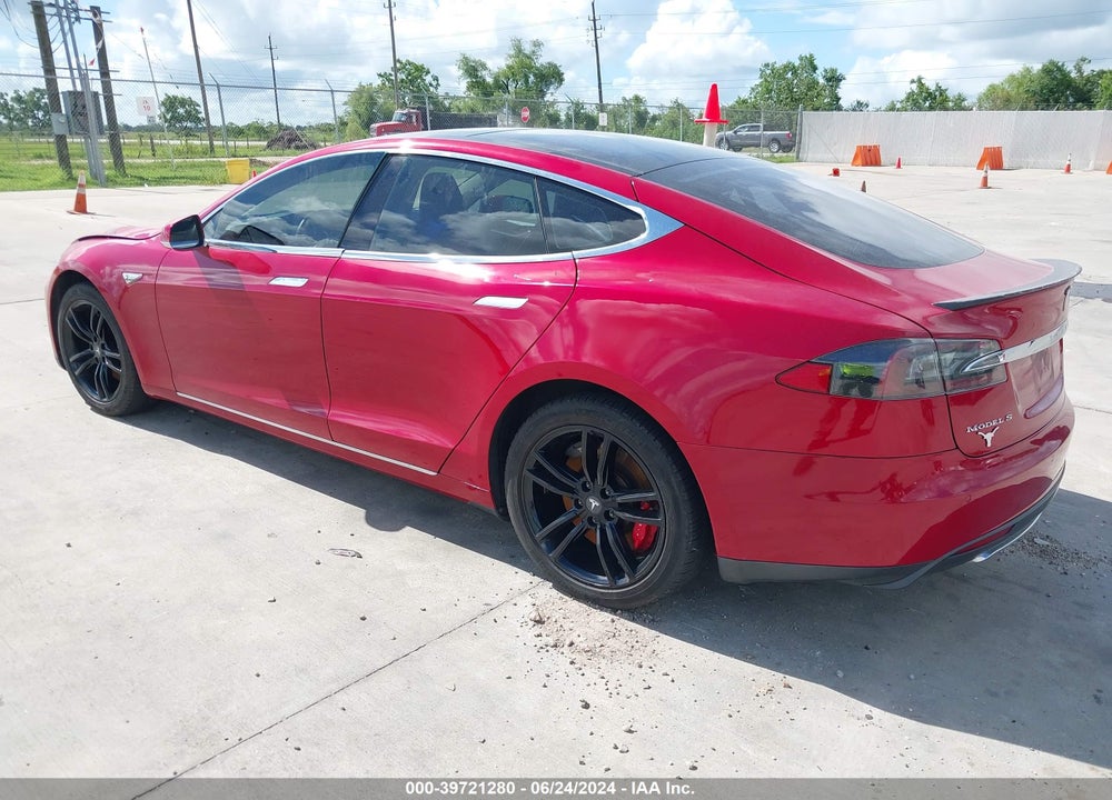 2014 TESLA MODEL S P85 VIN: 5YJSA1H16EFP39276