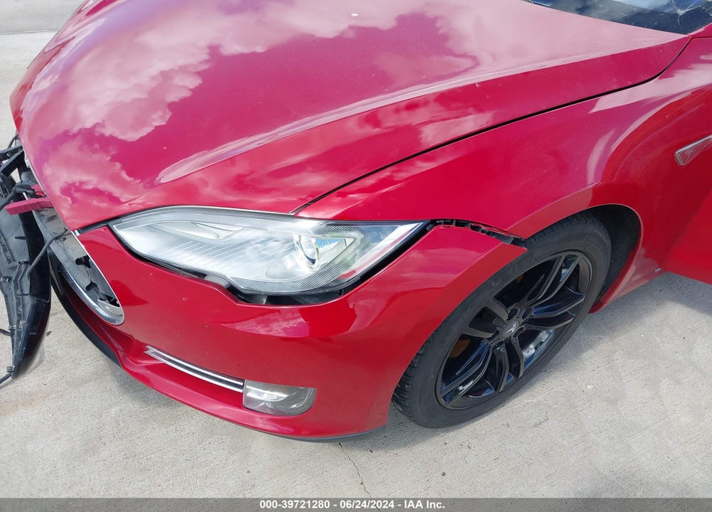 2014 TESLA MODEL S P85 VIN: 5YJSA1H16EFP39276