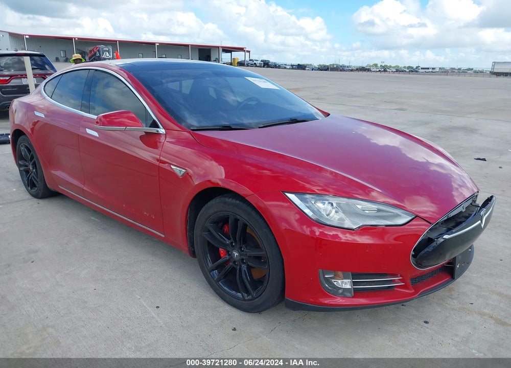 2014 TESLA MODEL S P85 VIN: 5YJSA1H16EFP39276