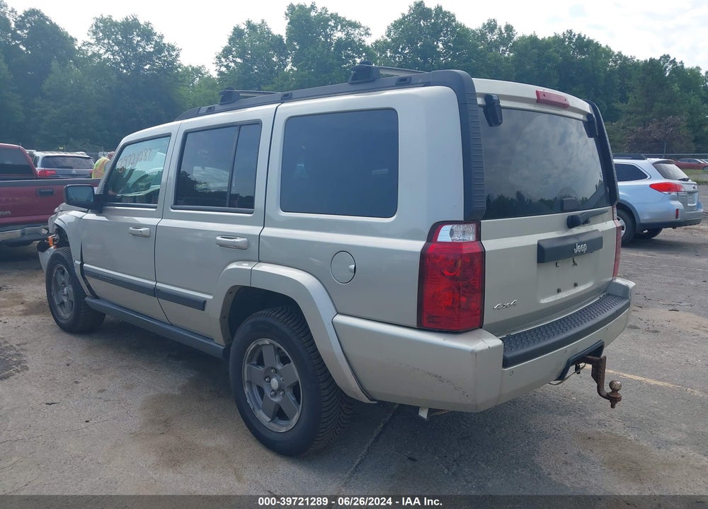 2007 JEEP COMMANDER SPORT VIN: 1J8HG48K67C510365