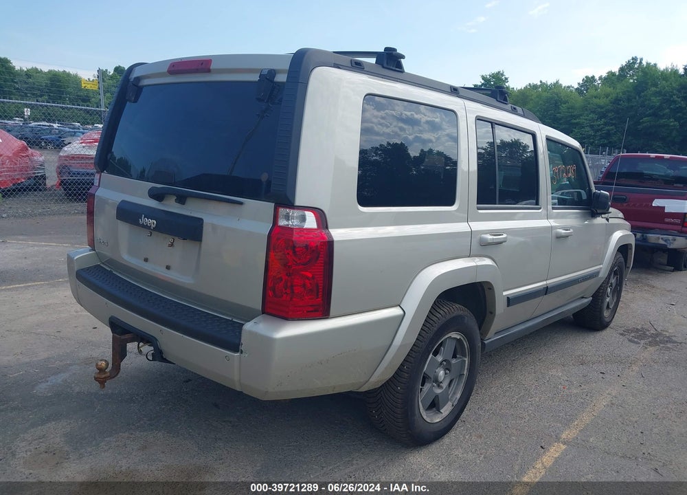 2007 JEEP COMMANDER SPORT VIN: 1J8HG48K67C510365