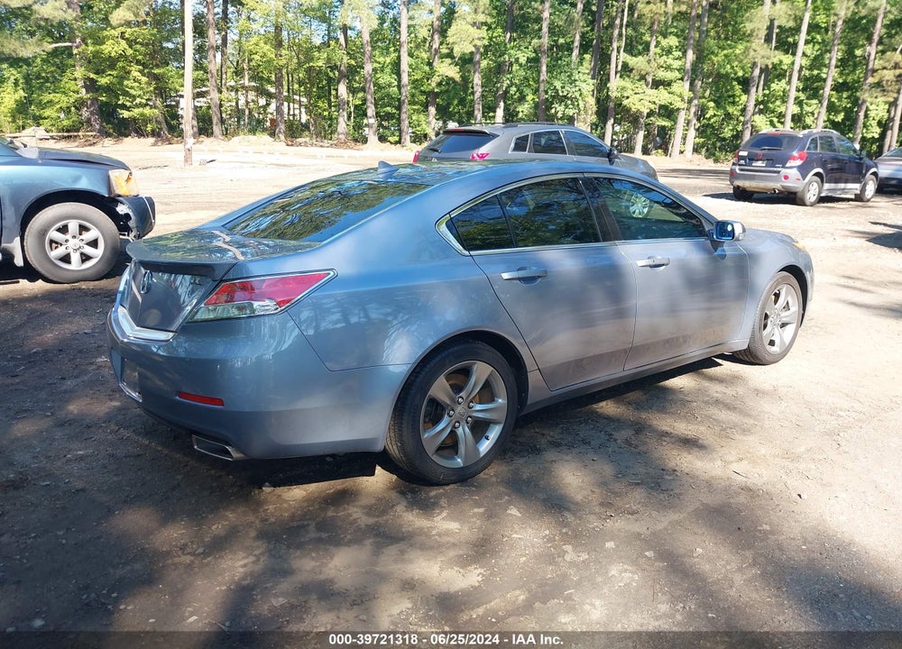 2012 ACURA TL 3.5 VIN: 19UUA8F71CA004057