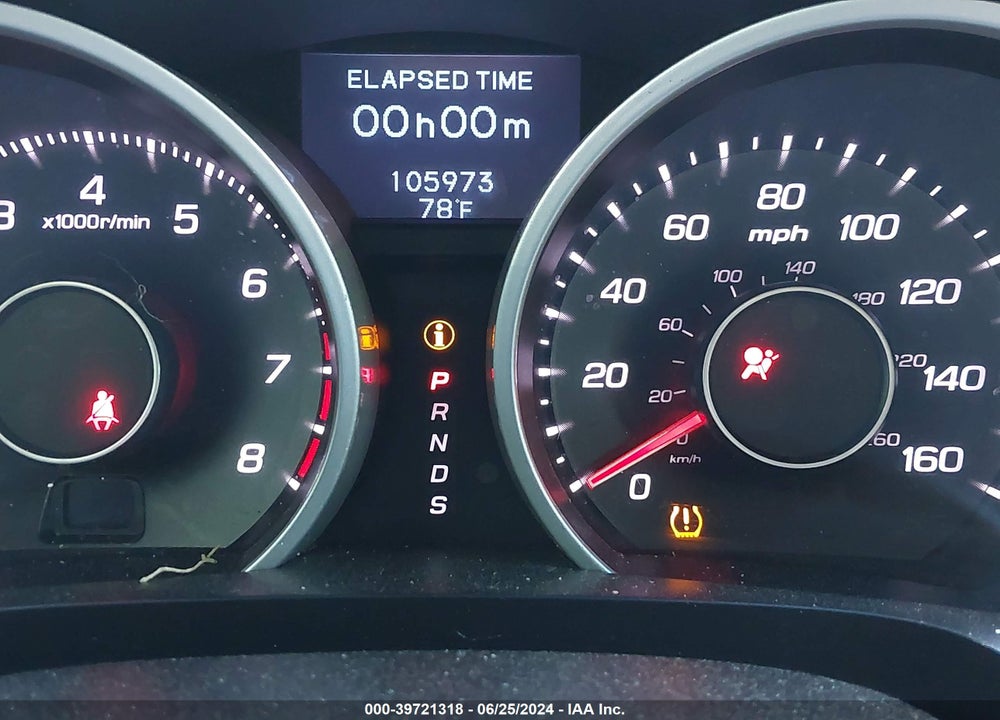 2012 ACURA TL 3.5 VIN: 19UUA8F71CA004057