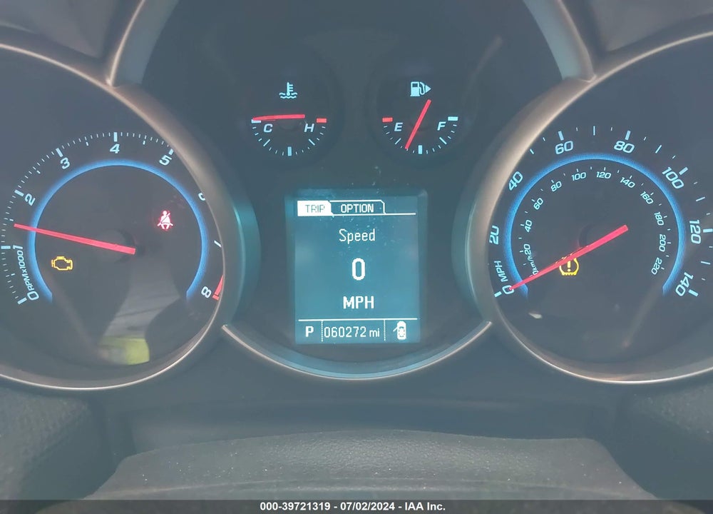 2014 CHEVROLET CRUZE 1LT AUTO VIN: 1G1PC5SB5E7476866