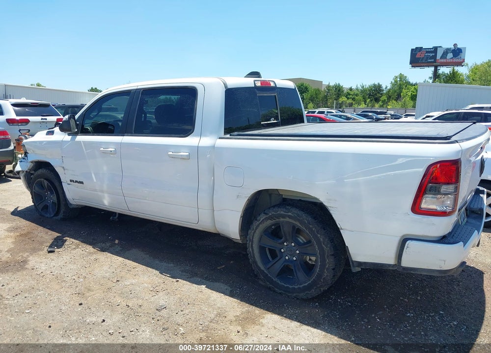 2021 RAM 1500 BIG HORN 4X4 5'7 BOX VIN: 1C6SRFFM1MN822401