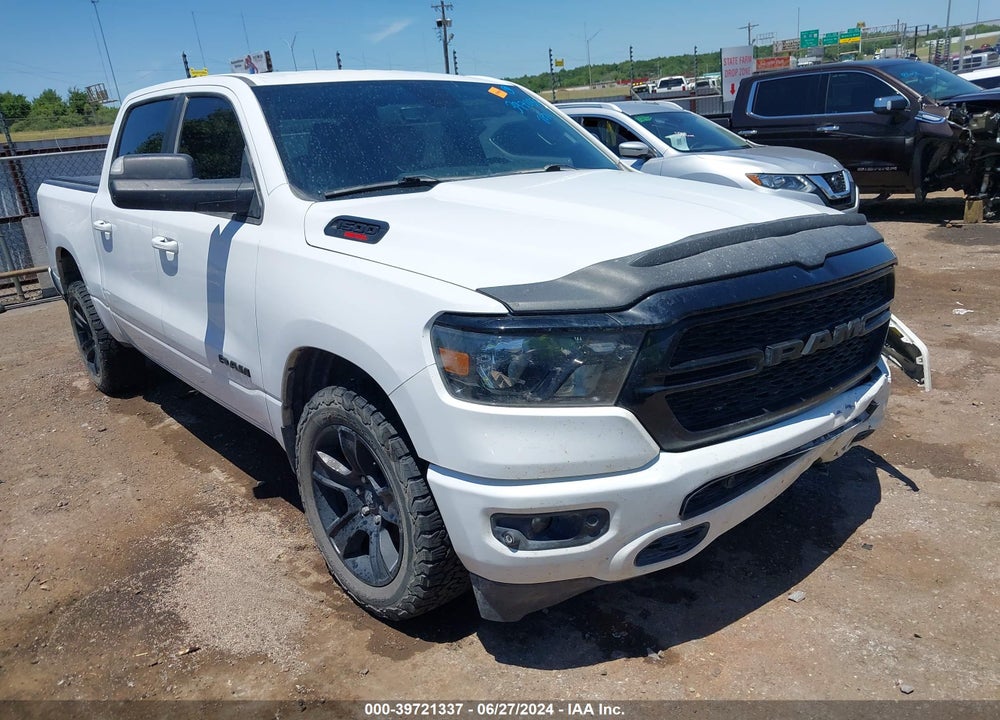 2021 RAM 1500 BIG HORN 4X4 5'7 BOX VIN: 1C6SRFFM1MN822401
