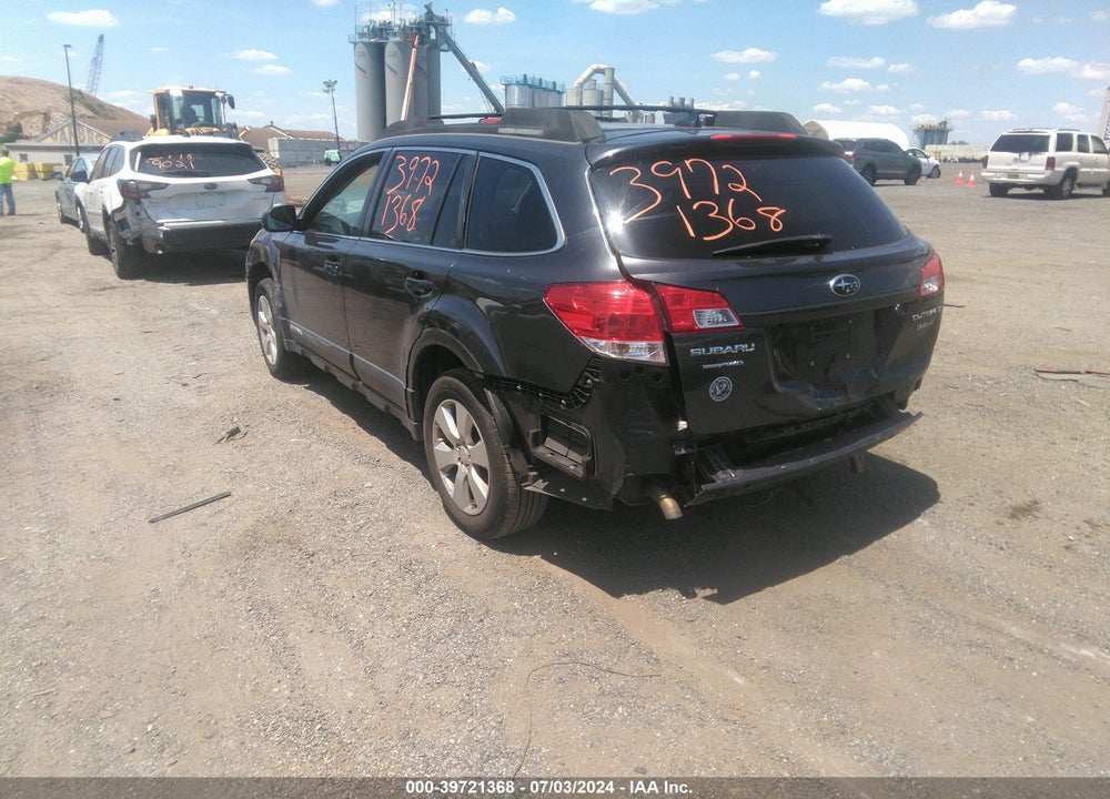 2011 SUBARU OUTBACK 3.6R LIMITED VIN: 4S4BRDLC2B2386838