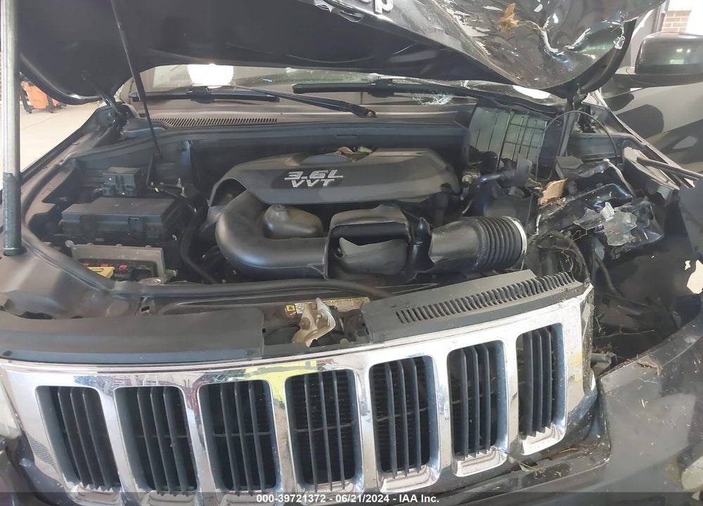 2013 JEEP GRAND CHEROKEE LAREDO VIN: 1C4RJFAG5DC555856