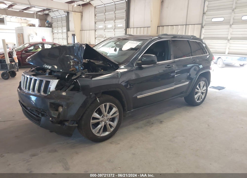 2013 JEEP GRAND CHEROKEE LAREDO VIN: 1C4RJFAG5DC555856