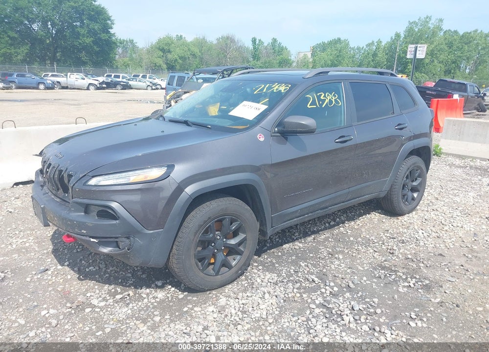 2016 JEEP CHEROKEE TRAILHAWK VIN: 1C4PJMBS4GW239737