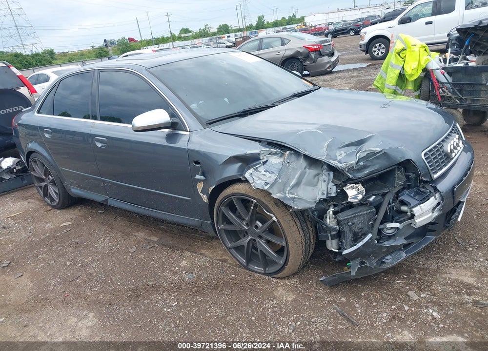2004 AUDI S4 4.2 VIN: WAUPL58E04A218147